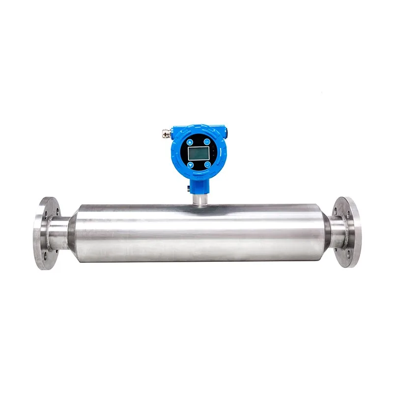 Stainless Steel Inline Tubular Slurry Concentration Meter For Filter Press Supporting Pipeline System